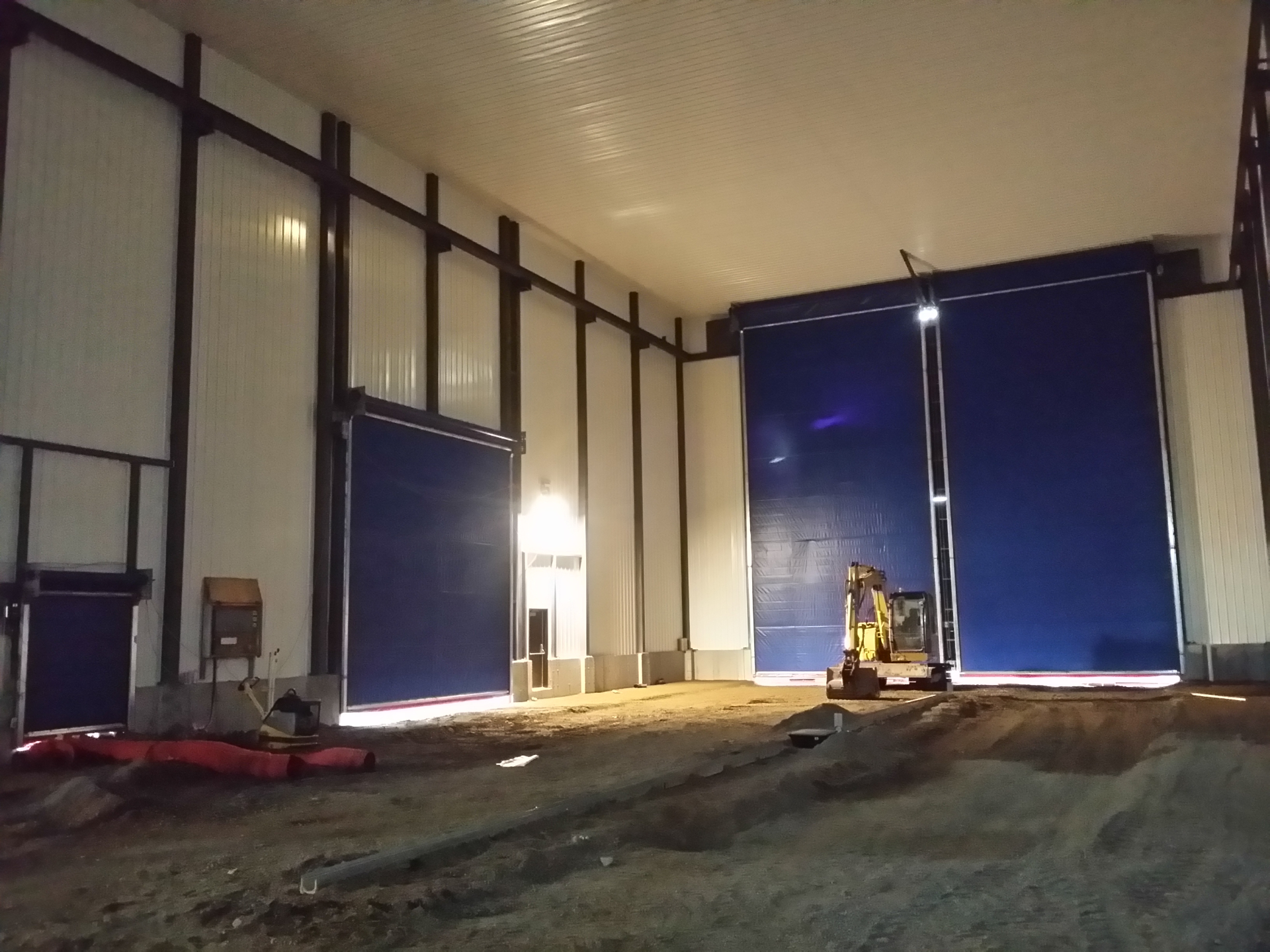 4 portes à enroulement NORAC — Chantier naval de Newport