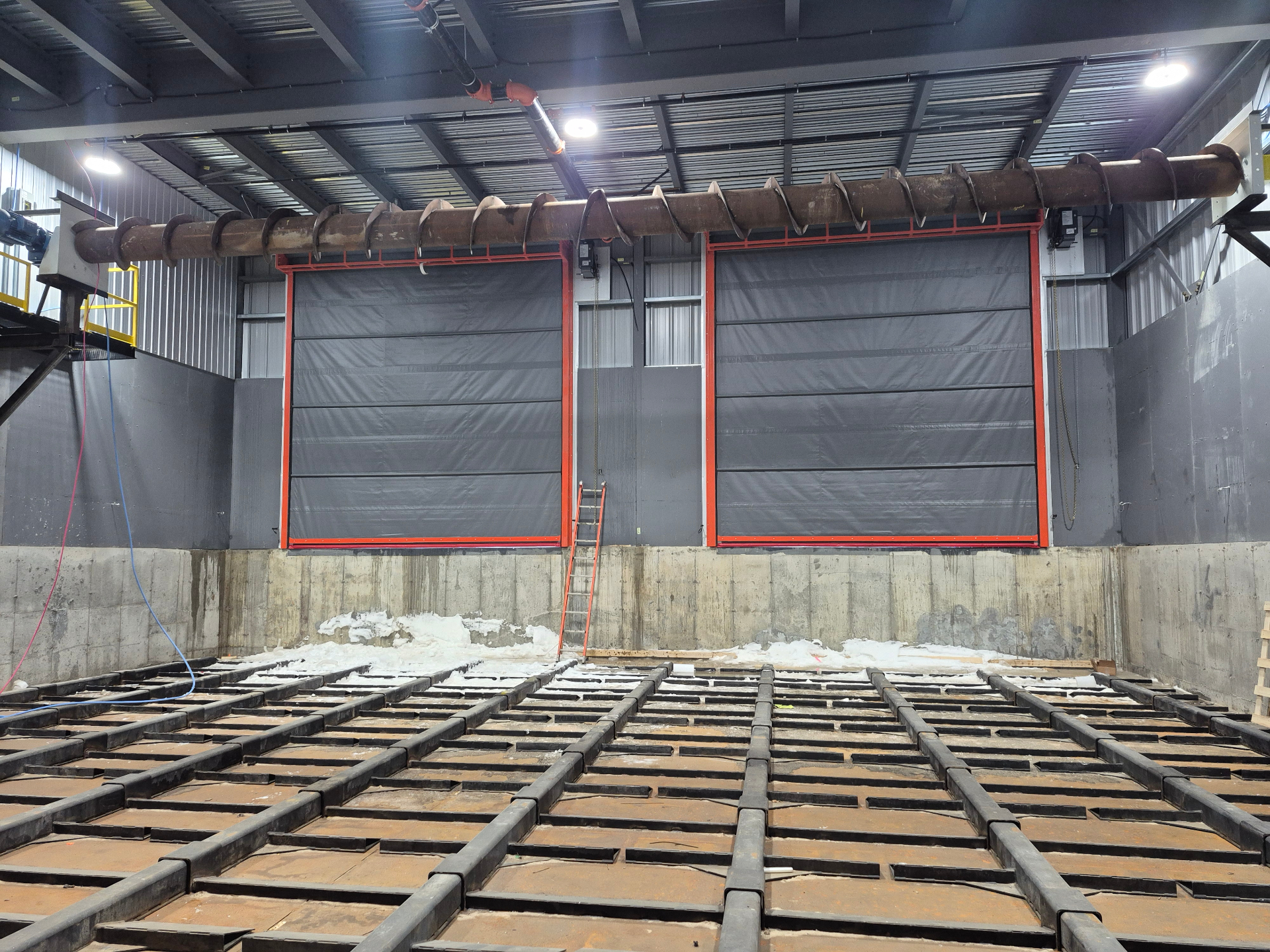 Portes rapides PVC doubles